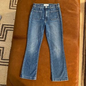 Mother denim the hustler patch pocket